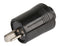 Schurter 4850.125 4850.125 DIN Audio / Video Connector 2 Contacts Plug Panel Mount Screw Nickel Plated