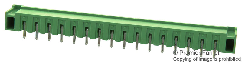 Phoenix Contact MSTBA 25/16-G-508-LR MSTBA 25/16-G-508-LR Terminal Block Header 5.08 mm 16 Ways 12 A 320 V Through Hole Right Angle