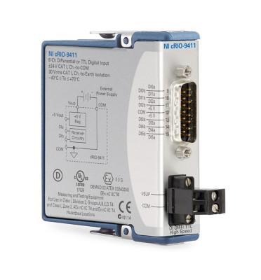 NI 779005-01 Digital Module C Series NI-9411 6 Input CompactDAQ/CompactRIO System