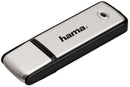 Hama 00108062 00108062 64GB Fancy USB 2.0 Flash Drive - 10 MB/s Black/Silver