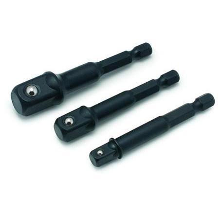 Titan 12082 3 PC Power Extension BAR SET 1/4-IN HEX TO Socket Drivers 86T1132