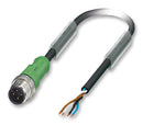 Phoenix Contact SAC-4P-M12MS/ 50-PUR SAC-4P-M12MS/ 50-PUR Sensor Cable PUR M12 Plug Free End 4 Positions 5 m 16.4 ft