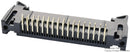 Multicomp MC-254-34-SL-RA-DIP Wire-To-Board Connector Right Angle With Short Ejector (7.5mm) 2.54 mm 34 Contacts Header