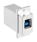 L-COM ECF504-3BA-S USB Adapter Shielded Type B Receptacle A 3.0 New