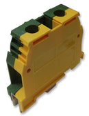 Entrelec - TE Connectivity 016513023 DIN Rail Mount Terminal Block 6 Ways 18 AWG 4 16 mm&Acirc;&sup2; Screw