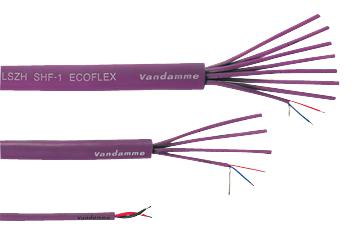 VAN DAMME 278-401-000 Multipair Screened Cable, Audio, Purple, 1 Pair, 24 AWG, 0.22 mm&sup2;, 328 ft, 100 m