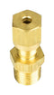 Labfacility FC-035-D Compression Fitting 1/4 " Bspt Brass mm Probe New