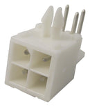 AMP - TE Connectivity 1-770968-0 1-770968-0 Pin Header Right Angle Wire-to-Board 4.14 mm 2 Rows 4 Contacts Through Hole