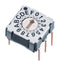 WURTH ELEKTRONIK 428547320916 Rotary Coded Switch, Through Hole, 16 Position, 42 VDC, Hexadecimal, 100 mA