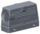 TE Connectivity T1230242140-000 T1230242140-000 Heavy Duty Connector Hood Side Entry Aluminium Alloy Body 2 Lever H24B