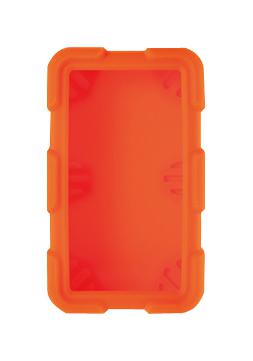 Takachi LCTP135-O Enclosure Accessory Cover Silicone Rubber Orange LC135 Handheld Plastic Cases