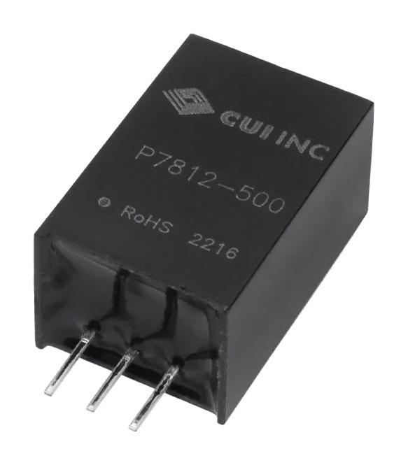 CUI P7815-500 DC/DC Converter ITE 1 Output 7.5 W 15 V 500 mA P78-500 Series