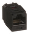 Panduit CC688BL Category 6 RJ45 8-POSITION 8-WIRE Universal Coupler Module BLACK. 75M6460 New