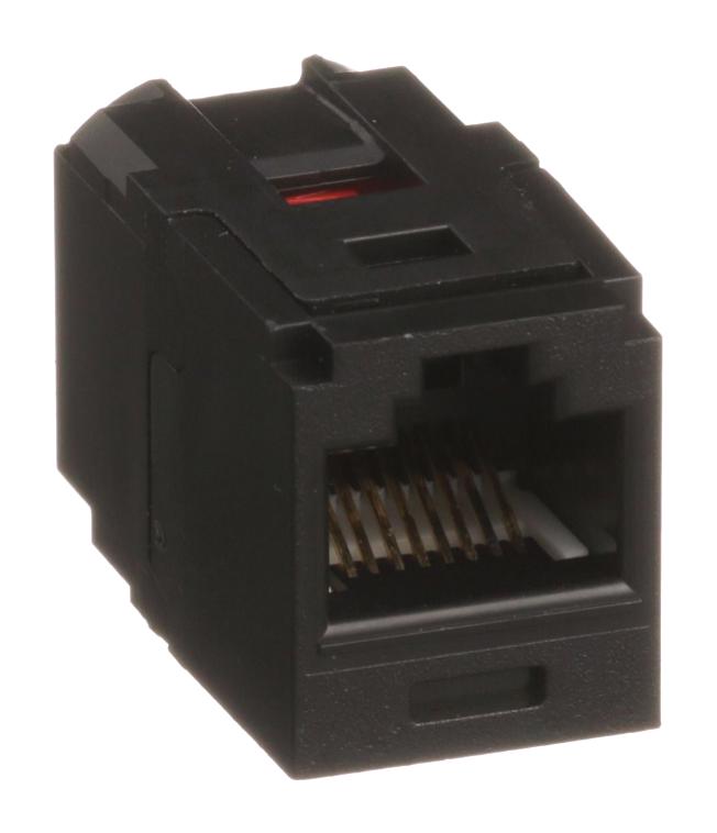 Panduit CC688BL Category 6 RJ45 8-POSITION 8-WIRE Universal Coupler Module BLACK. 75M6460 New