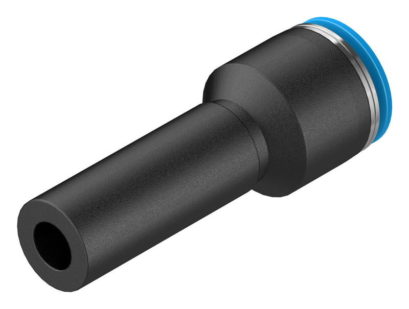 Festo 153044 Pneumatic Fitting Push-In Straight Connector 14 bar 12 mm PBT (Polybutylene Terephthalate)