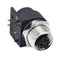Norcomp 861-D04-213R004 861-D04-213R004 Sensor Connector Vulcon Series M12 Female 4 Positions PCB Socket Right Angle Panel Mount