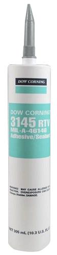 DOW CORNING 3145 GREY 310ML 310ml RTV Silicone Sealant, Grey
