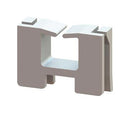 Essentra Components EWSE-12.8-01 EWSE-12.8-01 Wire Saddle Nylon 6.6 Natural