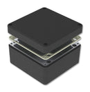 Deltron Enclosures 487-161609E-68 Metal Enclosure Heavy Duty Diecast IP68 Small Aluminium 90 mm 160
