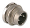 AMPHENOL SINE/TUCHEL C091 31W006 1002 Circular Connector, C091D Series, Panel Mount Receptacle, 6 Contacts, Solder Pin, Metal Body