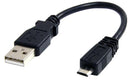 Startech UUSBHAUB6IN UUSBHAUB6IN USB Cable Type A Plug to Micro B 0.15 m 5.9 " 2.0 Black