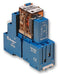 Finder 58.34.8.024.0060SMA General Purpose Relay 58 Series Interface 4PDT 24 VAC 7 A