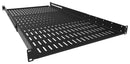 Hammond ADSV2536BK Rack Shelf Adjustable Vented 1U 483 mm 635 Racks & Cabinets 19.02 " 25