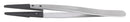 IDEAL-TEK 272CFR.SA.1 Tweezer General Purpose Straight Flat Square Polyamide Tip 130 mm Length