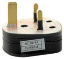PRO Elec 9518 13A BOX OF 20 BLK 9518 BLK Power Entry Connector UK Mains Plug 13 A Black 240 V