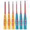 Duratool 22-25575 Insulated 1000V VDE Screwdriver Set - Six Pieces 53Y1797