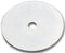 Tigges MGWASHER5X25 Washer Plain 5.3mm 25mm Stainless Steel Mudguard Pack of 100