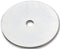 Tigges MGWASHER5X25 Washer Plain 5.3mm 25mm Stainless Steel Mudguard Pack of 100
