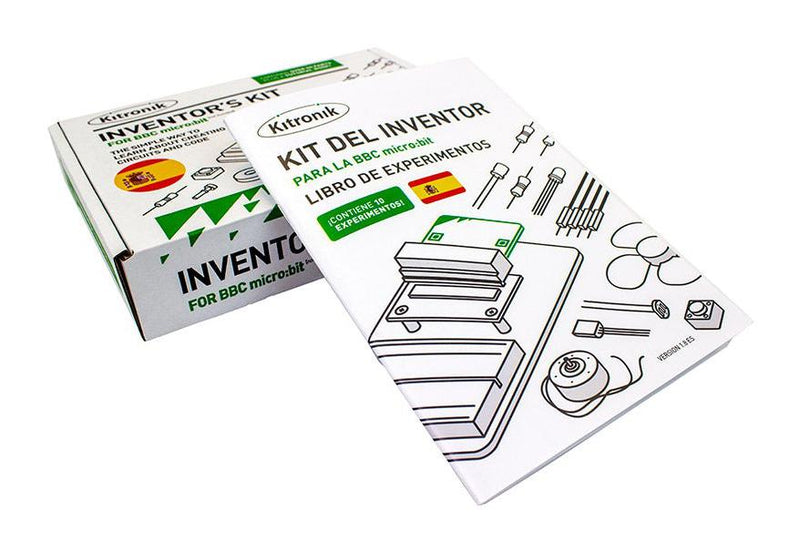 Kitronik 5603-ES 5603-ES Python Version Inventors Kit English BBC Micro: bit New