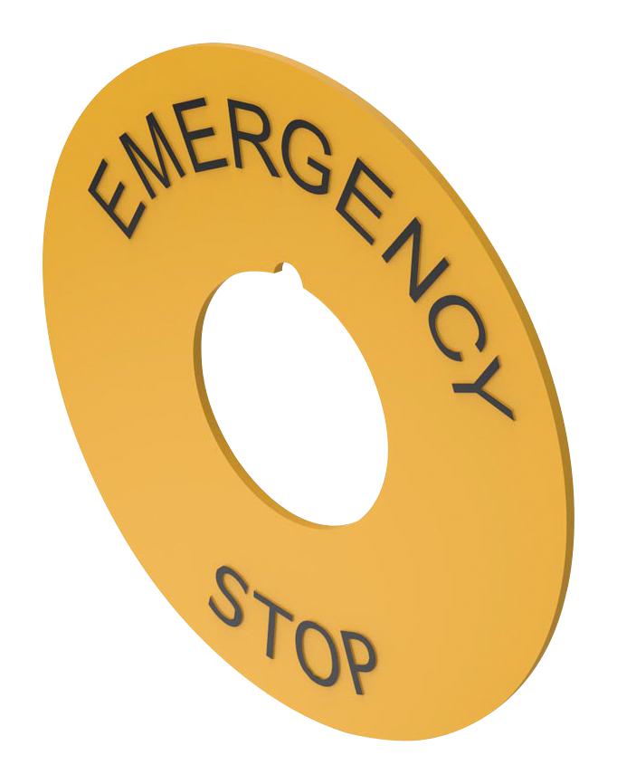 EAO 704.963.6 Legend E-STOP Yellow