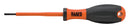 Klein Tools 32228INS Screwdriver Slotted VDE 2.5 mm Tip 75 Blade 180 Overall Series