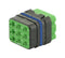 SOURIAU-SUNBANK / Eaton 8MQ2M0936ANE 8MQ2M0936ANE Rectangular Module Plug 9POS 3ROW New