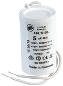 Ducati 4.16.17.08.06 Motor Run Capacitor Metallized PP Can 5 &Acirc;&micro;F &plusmn; 5% 450 V