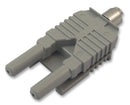 BROADCOM LIMITED HFBR-4516Z Fiber Optic Connector, Plastic Optical, 1mm, Plastic Body, HFBR-45XXZ Series