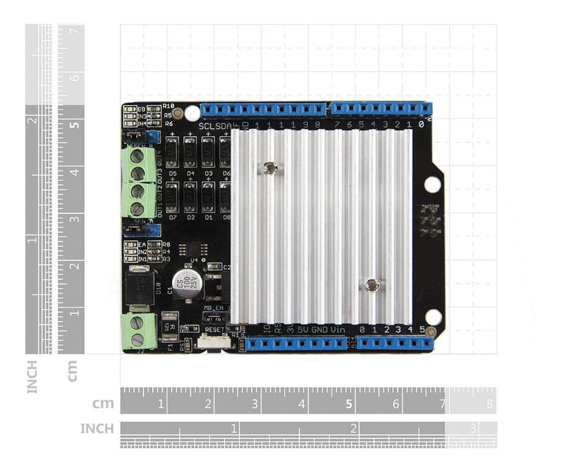 Seeed Studio 105030001 Driver Module L298 Arduino/Seeeduino Board New