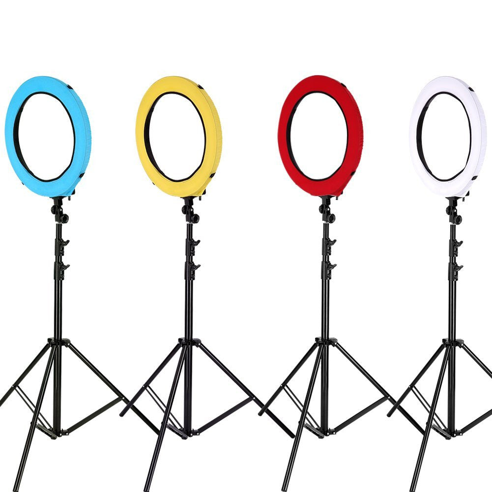 Neewer 4-Color Nylon Ring Flash Video Light Diffuser Set for Neewer 75 ...