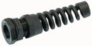 Multicomp PRO PP001689 Cable Gland With Spiral Strain Relief PG IP68 PG9 4 mm 8 Nylon (Polyamide) Black