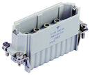 TE Connectivity T2020252101-000 Heavy Duty Connector Insert HD Series 25 Contacts 16A Plug Crimp Pin - Not Supplied