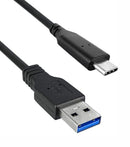 Qualtek Electronics 3023048-01M 3023048-01M USB Cable 3.1 Type A-C Plug 1M