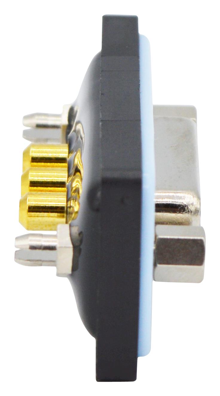 Norcomp CDFV3W3213L451 CDFV3W3213L451 Combination Layout D Sub Connector Nanook CDF Series DA-3W3 Receptacle 3 Contacts Power