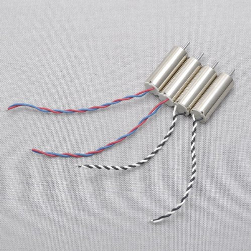 Tanotis - Neewer RC Spare Part H107-A03 4Pcs Motor for Hubsan H107L Quadcopter