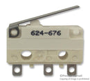 ITW SWITCHES 19N403L18 Microswitch, 19N Series, SPDT, Solder, 5 A, 250 VAC, 28 VDC