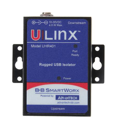 Advantech BB-UHR401 BB-UHR401 Ruggedized USB Isolator 1-PORT 12MBPS