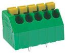 Multicomp PRO MP008132 MP008132 Wire-To-Board Terminal Block 3.5 mm 4 Ways 20 AWG 14 Clamp