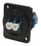 Cliff Electronic Components CP30213M3B CP30213M3B Fiber Optic Adapter Single Mode M3 LC Duplex Straight FT