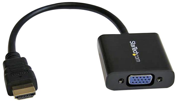 Startech HD2VGAE2 Connector Adapter Hdmi 1 Ways Plug VGA Receptacle